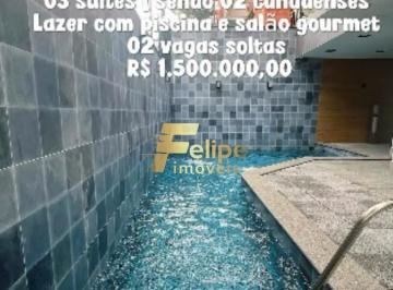 Foto 01 · NOVÍSSIMO APARTAMENTO DE 03 SUÍTES, SENDO 02 CANADENSES, LAZER COMPLETO, PRÓXIMO À PRAIA, À VENDA EM
