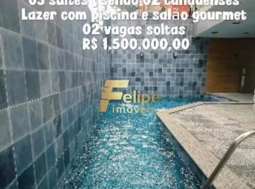 Foto 01 · NOVÍSSIMO APARTAMENTO DE 03 SUÍTES, SENDO 02 CANADENSES, LAZER COMPLETO, PRÓXIMO À PRAIA, À VENDA EM