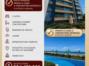 Apartamento de 3 quartos, Salvador · Oportunidade vista mar em Jaguaribe 103m2 com varanda gourmet