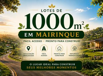 Terreno , Mairinque · LOTES DE 1.000M² EM MAIRINQUE: UM DOS ÚLTIMOS MOMENTOS PARA ENTRAR EM UM CONDOMÍNIO PRONTO