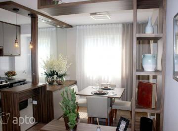 Apartamento · 37m² · 1 Quarto · 1 Vaga · Apartamentos à venda em Lamenha Grande, Almirante Tamandaré | 1 quarto com 37 m²