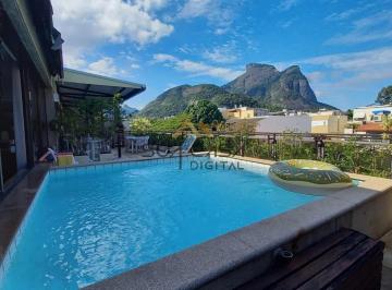Apartamento · 350m² · 1 Quarto · 3 Vagas · Cobertura Linear no Jardim Oceânico | 350m² | Vista Pedra da Gávea | Piscina e 3 Vagas