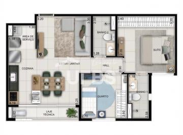 Apartamento · 62m² · 2 Quartos · 1 Vaga · Apartamento a venda no Wish Vaca Brava de 62m² 2 quartos próximo ao Parque Vaca Brava