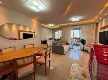 Sala de jantar e sala de estar · Apartamento em Barra Olímpica - Rio de Janeiro