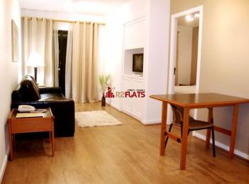 Apartamento · 30m² · 1 Quarto · 1 Vaga · Flat com ótimo preço no bairro Cidade Monções. Confira!
