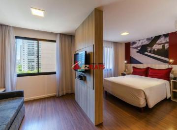 Apartamento · 55m² · 2 Quartos · 1 Vaga · Flat com ótimo preço no bairro Moema. Confira!