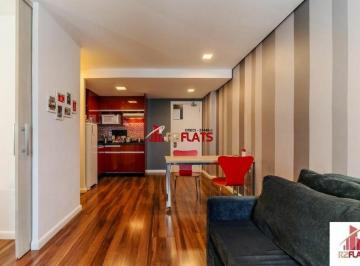 Apartamento · 38m² · 1 Quarto · 1 Vaga · Flat com ótimo preço no bairro Moema. Confira!