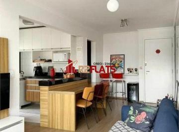 Apartamento · 55m² · 2 Quartos · 2 Vagas · Flat com ótimo preço no bairro Moema. Confira!