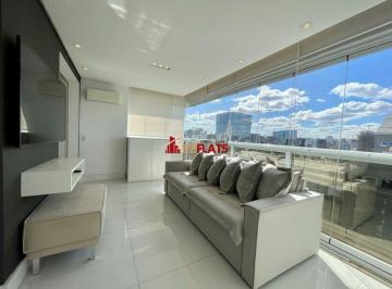 Apartamento · 80m² · 2 Quartos · 1 Vaga · Flat com ótimo preço no bairro Itaim Bibi. Confira!