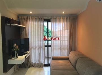 Apartamento · 55m² · 2 Quartos · 2 Vagas · Flat com ótimo preço no bairro Moema. Confira!
