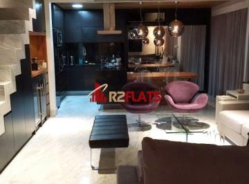 Apartamento · 98m² · 2 Quartos · 2 Vagas · Flat Duplex com ótimo preço no bairro Vila Nova Conceição. Confira!