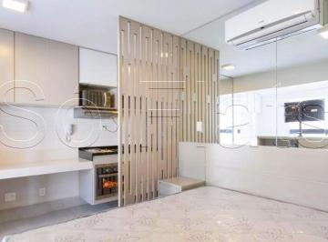 Apartamento · 27m² · 1 Quarto · 1 Vaga · Flat 27m²  no Jardim Paulista totalmente mobiliado.