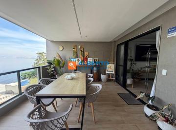 Apartamento · 140m² · 3 Quartos · 2 Vagas · APARTAMENTO ALTO PADRÃO COM 03 QUARTOS, VISTA MAR E VARANDA GOURMET