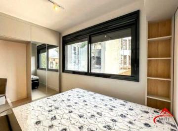 Apartamento · 26m² · 1 Quarto · 1 Vaga · Apartamento estilo LOFT no bairro Mont Serrat mobiliado com vaga