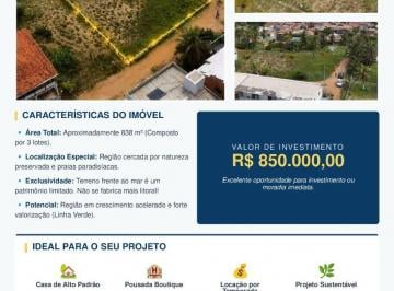 Terreno , Esplanada · TERRENO LOTE EM BAIXIO Á VENDA 838m² -