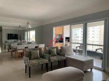 Foto 01 · Apartamento de Luxo para Locação em Tamboré, Santana de Parnaíba-SP: 4 Quartos, 2 Salas, 132m² de Pu