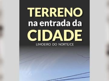 Terreno , Baixo Jaguaribe · TERRENO na entrada da CIDADE