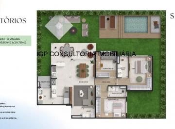Apartamento · 170m² · 3 Quartos · 2 Vagas · Apartamento para venda em Jardim Santa Rita de 169.50m² com 3 Quartos, 1 Suite e 2 Garagens
