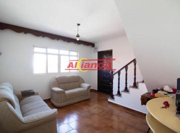 Casa · 110m² · 3 Quartos · 1 Vaga · Sobrado com edicula 110m², com 3 quartos para locação em Jardim Palmira - Guarulhos R$ 3.000,00