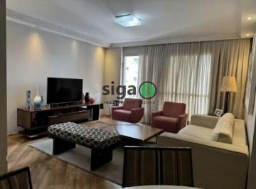 Apartamento · 132m² · 3 Quartos · 2 Vagas · Apartamento à Venda no Campo Belo - 132 m² | 3 Dormitórios | Reformado | Andar Alto