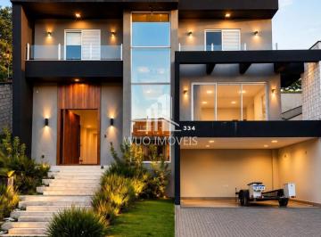 Casa · 450m² · 3 Quartos · 6 Vagas · Sobrado para Venda e Locação no Condomínio Alphaville 2, Urbanova - São José dos Campos/SP