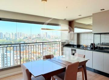 Apartamento · 108m² · 3 Quartos · 2 Vagas · Apartamento Mobiliado108m², 3 suítes, depósito, ar condicionado, 2 vagas, aceita pet, Granja Julieta
