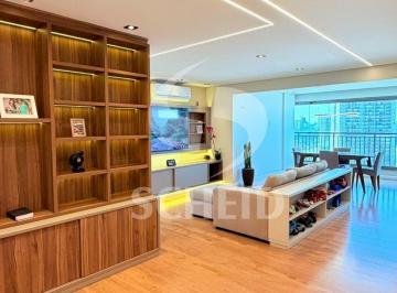 Apartamento · 108m² · 3 Quartos · 2 Vagas · Apartamento Mobiliado108m², 3 suítes, depósito, ar condicionado, 2 vagas, aceita pet, Granja Julieta
