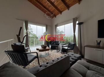 Casa · 140m² · 2 Quartos · 1 Vaga · Casa Moderna com Pé-Direito Alto | Jacuzzi + Fireplace | Mairiporã/SP
