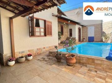Casa · 209m² · 3 Quartos · 2 Vagas · Casa para aluguel em Itapoã (BH) com 3 quartos, suíte, piscina e varanda gourmet