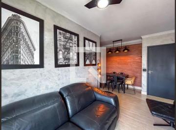 Sobre o imóvel: Apartamento dois quartos, sendo um suíte com ofurô e ar condicio · Apartamento à Venda - Alphaville, 2 Quartos, 69 m² - Barueri