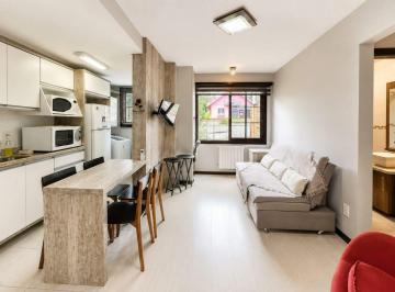 Apartamento · 57m² · 1 Vaga · APARTAMENTO MOBILIADO À VENDA PERTO DO LAGO NEGRO