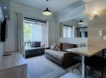 Apartamento · 28m² · 1 Vaga · APARTAMENTO MOBILIADO DE 1 DORMITÓRIO EM GRAMADO