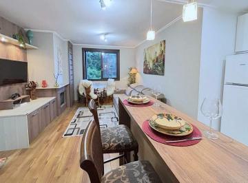 Apartamento · 40m² · 1 Vaga · APARTAMENTO MOBILIADO À VENDA EM GRAMADO
