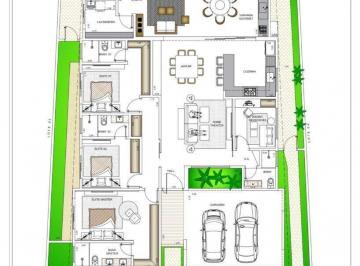Casa · 261m² · 3 Quartos · 4 Vagas · Casa de Condomínio para venda em Alphaville Nova Esplanada 3 de 261.25m² com 3 Quartos, 3 Suites e 4