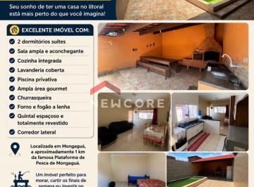 Casa · 70m² · 2 Quartos · 2 Vagas · Casa em Avenida Dom Pedro I - Agenor de Campos - Mongaguá/SP