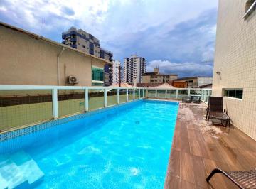 Apartamento · 49m² · 1 Quarto · 1 Vaga · Tupi - Apto 1 dorm c/ piscina 450 mts da praia