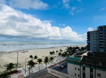 Apartamento · 54m² · 1 Quarto · 1 Vaga · Prédio Frente Mar - Apto 1 dorm c/ Vista e Sac. Gourmet - 380 mil