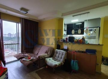 sala · Apartamento à venda na Mooca: 2 quartos, 1 suíte, 1 sala, 2 banheiros e 1 vaga - 64,00 m² em São Pau