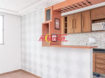 Apartamento · 47m² · 2 Quartos · 1 Vaga · Apartamento à venda no Centro de Guarulhos com 47m², 2 dormitórios e 1 vaga coberta
