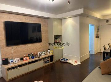 Sala · Apartamento com 3 dormitórios à venda, 111 m² por R$ 850.000,00 - Santa Paula - São Caetano do Sul/S