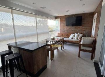 Varanda Gourmet · Apartamento com 3 dormitórios à venda, 128 m² por R$ 1.800.000,00 - Jardim São Caetano - São Caetano