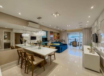 Sala · Apartamento com 3 dormitórios à venda, 128 m² por R$ 1.800.000,00 - Jardim São Caetano - São Caetano