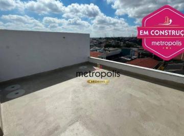 Varanda · Cobertura com 2 dormitórios à venda, 72 m² por R$ 517.000,00 - Parque Erasmo Assunção - Santo André/