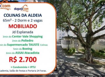 e57f6f70276888a83869f284b8421feaa8c58bcd · Apartamento com 2 dormitórios para alugar, 65 m² por R$ 3.345,00/mês - Jardim Esplanada - São José d