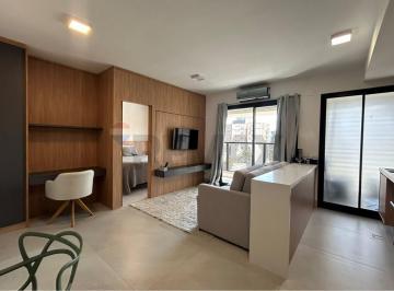 Apartamento · 57m² · 1 Quarto · 1 Vaga · REMAX Aluga Studio Mobiliado à Venda no Cambuí – Campinas | 57 m², 1 Suíte, 1 vaga, Varanda e Lazer