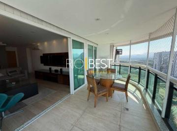 Apartamento · 155m² · 4 Quartos · 2 Vagas · Barra Peninsula Green Star 4 quartos totalmente mobiliado