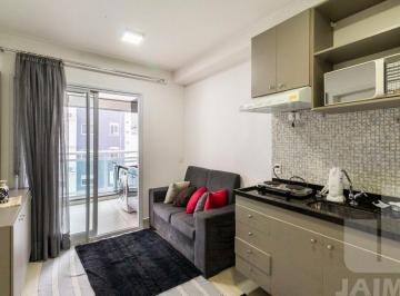 Apartamento · 33m² · 1 Quarto · 1 Vaga · Apartamento Mobiliado na Barra Funda com Varanda e Vaga de Garagem ? Pronto para Morar!