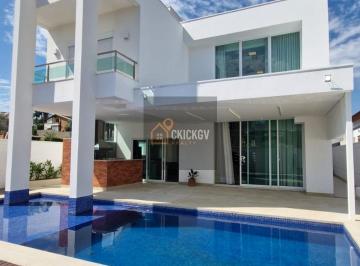 Casa · 362m² · 4 Quartos · 4 Vagas · Venda ou Locação - Casa ampla e moderna valorizado condomínio Jardim Vila Paradiso, em Indaiatuba. C