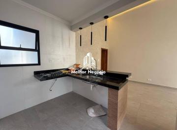 Casa · 130m² · 3 Quartos · Casa à venda em Piracicaba, Residencial Nova Água Branca II, com 3 quartos, com 130 m²