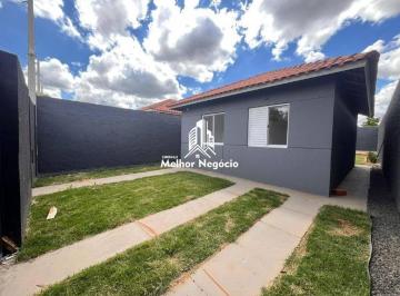 Casa · 57m² · 2 Quartos · Casa à venda em Piracicaba, Água Branca, com 2 quartos, com 57 m²